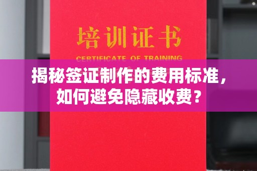方城揭秘签证制作的费用标准，如何避免隐藏收费？