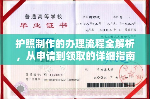 加格达奇护照制作的办理流程全解析，从申请到领取的详细指南